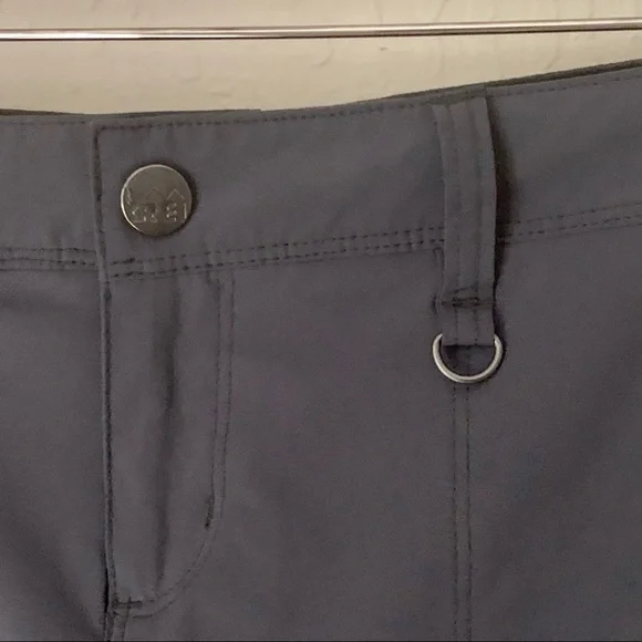 REI Northway Skort Skirt Stretch Asphalt Grey Hiking Activewear Travel Quick Dry - Picture 12 of 14
